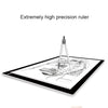 8W 5V LED USB Stepless Dimming A3 Acrylic Scale Copy Boards Anime Sketch Drawing Sketchpad with USB Cable & Power Adapter