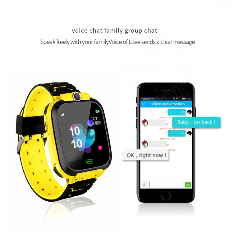 Q12B 1.44 inch Color Screen Smartwatch for Children, Support LBS Positioning / Two-way Dialing / One-key First-aid / Voice Monitoring / Setracker APP (Pink)