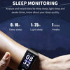 CK28 Smart Bracelet, Support Heart Rate & Blood Pressure Monitoring / Sedentary Reminder / Sleep Monitoring / Call Reminder (Black)