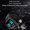 Y68 1.3 inch IPS Screen Smart Watch, IP67 Waterproof, Support Heart Rate Monitoring / Blood Pressure Monitoring / Sedentary Reminder / Sleep Monitoring (Black)