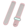 Double Colour Silicone Sport Wrist Strap for Garmin Forerunner 220 / Approach S5 / S20 (Mint Green + Light Pink)