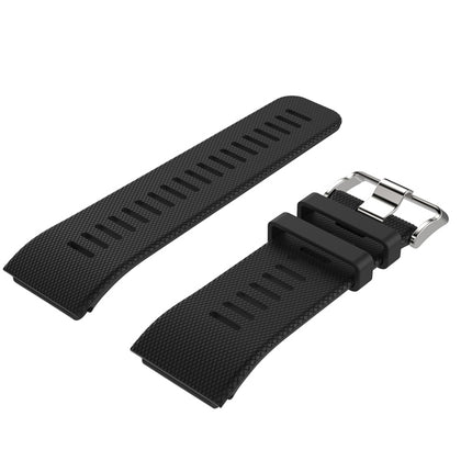 Silicone Sport Wrist Strap for Garmin Vivoactive HR (Black)