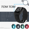 Silicone Sport Wrist Strap for TomTom 1 Series Runner / Cardio(Black)