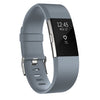 Square Pattern Adjustable Sport Wrist Strap for FITBIT Charge 2, Size: S, 10.5x8.5cm (Grey)