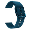 Smart Watch Electroplated Buckle Wrist Strap Watchband for Galaxy Watch Active (Dark Blue)