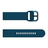 Smart Watch Electroplated Buckle Wrist Strap Watchband for Galaxy Watch Active (Dark Blue)