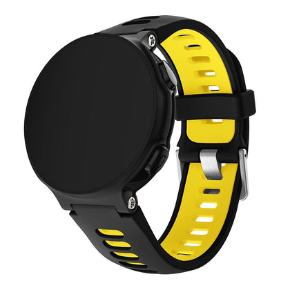 Smart Watch Silicone Wrist Strap Watchband for Garmin Forerunner 735XT(Yellow)