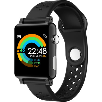 B71 1.3 inch Color Screen IP67 Waterproof Smart Watch,Support Message Reminder / Heart Rate Monitor / Blood Oxygen Monitoring / Bl