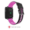 GV68 Touch Screen Bluetooth Smart Bracelet, IP68 Waterproof, Support Heart Rate Monitor / Pedometer / Bluetooth Call / Calls Remind / Sleep Monitor / Sedentary Reminder / Anti-lost / Remote Capture, Compatible with Android and iOS Phones(Pink)