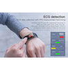 DT58 1.14inch IP68 Waterproof Smartwatch Bluetooth 4.2, Support Blood Pressure Monitoring / Sleep Monitoring(Black)