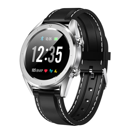 DT28 1.54inch IP68 Waterproof Silicone Strap Smartwatch Bluetooth 4.2, Support Incoming Call Reminder / Blood Pressure Monitoring