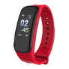 TLW B1 Plus Fitness Tracker 0.96 inch Color Screen Bluetooth 4.0 Wristband Smart Bracelet, IP67 Waterproof, Support Sports Mode / Heart Rate Monitor / Sleep Monitor / Information Reminder (Red)