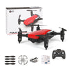 LF606 Mini Quadcopter Foldable RC Drone without Camera, One Battery, Support One Key Take-off / Landing, One Key Return, Headless Mode(Red)