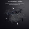 LF602 Mini Quadcopter Foldable RC Drone without Camera, One Battery, Support Forwards & Backwards, 360 Degrees Rotating(Black)