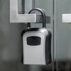 Car Password Lock Storage Box Security Box Hook Installation-free Safety Box(Blue)