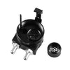Universal Racing Aluminum Oil Catch Can Oil Filter Tank Breather Tank, Capacity: 300ML(Black)