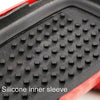 Carbon Fiber Texture Car Key Protective Cover for Honda English Return Button (Black)