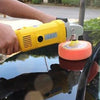 Polishing Disc Auto Polishing Machine Dedicated Sponge Wheel Wax Polishing Sponge Decontamination Sponge,Screw Hole Diameter:14mm