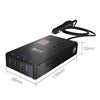 XPower T1A 250W DC 12V to AC 220V Car Multi-functional Digital Display Power Inverter 4 USB Ports 8.0A Charger Adapter + Negative