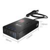 XPower T1B 310W DC 24V to AC 220V Car Multi-functional Digital Display Power Inverter 4 USB Ports 8.0A Charger Adapter + Negative