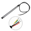 5W 12V 300LM Red+Yellow Light 32 LED Brake lights For Motorcycle, Cable Length:50cm