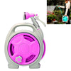 Car Portable Multi-functional Water Power Washer High Pressure Mini Water Pipe (Rose Red)