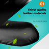 Waterproof Motorcycle Black Leather Seat Cover Prevent Bask In Seat Scooter Cushion Protect, Size: M, Length: 48-54cm; Width: 25-35cm