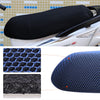 Waterproof Motorcycle Sun Protection Heat Insulation Seat Cover Prevent Bask In Seat Scooter Cushion Protect, Size: L, Length: 70-77cm; Width: 40-50cm(Black)