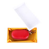 Universal Leather Crocodile Texture Waist Hanging Zipper Wallets Key Holder Bag (No Include Key)(Red)
