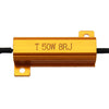2 PCS Car Canbus Error Canceller Decoder Load Resistor LED 50W 8 Ohm No Blinking Decoder