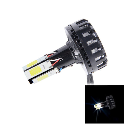 M6 30W White 6 LED Motorcycle Headlight Lamp, DC 9-36V,  Cable Length: 30cm