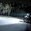 10W-12W 1200 LM-1500LM Universal Motorcycle LED Headlight, DC 12V-24V(White Light)