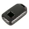 Carbon Fiber Texture Car Key Protective Cover for Honda Smart 2-button (Black)