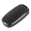 Carbon Fiber Texture Car Key Protective Cover for Geely Emgrand (Black)