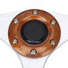Car Modified Racing Sport Horn Button Steering Wheel, Diameter: 32cm(Brown)