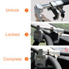 BK-T308 Universal Vehicle Car Locking Security Anti-Theft Steering Wheel Lock with 2 Keys