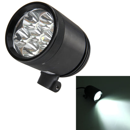 25W 6000K 3000LM 6 CREE Motorcycle Headlight Lamp LED Motorcycle Projector Lamp, DC 10-48V(White Light)