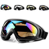 Motorcycle Parts Goggles Anti-UV Goggles Outdoor Windproof Glasses(Yellow)
