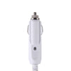 HC-102 Plastic Shell 120W 2 Sockets Car Cigarette Lighter Car Charger with a 5V USB Ports