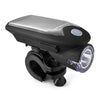 2 PCS 3W 240LM USB Solar Energy Motorcycle / Bicycle Light Set, Front Light+Back Light(Black)