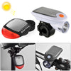 2 PCS 3W 240LM USB Solar Energy Motorcycle / Bicycle Light Set, Front Light+Back Light(White)
