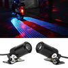 2 PCS DC 8-36V 3W Motorcycle LED Projection Lamp Light, Cable Length: 2.4m(Ice Blue Light)