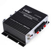 LP-2020A Car / Household HIFI Amplifier Audio, Support MP3, EU Plug with 3A Power Supply