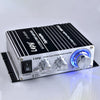 LP-2020A Car / Household HIFI Amplifier Audio, Support MP3, UK Plug with 3A Power Supply