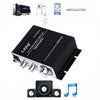 LP-2020A Car / Household HIFI Amplifier Audio, Support MP3, UK Plug with 3A Power Supply