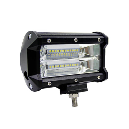 5 inch 18W 24 LED Waterproof IP67 Two Bar Modified Off-road Lights Spotlight Light Car Work Lights, DC 9-48V(White Light)
