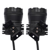 DC 9V-48V 5500LM 6000K 45W IP67 9 LED Lamp Beads Motorcycle Aluminum Alloy LED Headlight Lamps, Constantly Bright