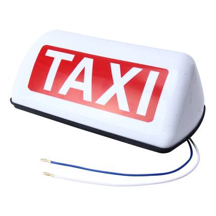 TAXI Bright Top Board Roof Sign Light Indicator Cab Lamp 12V?Warm White Light?
