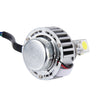 25W 2500 LM 6000K Motorcycle Headlight with 3 LED Lamps, DC 6-36V(White Light)