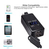 Motorcycle Car Charger Dual USB Mobile Phone Charger with Digital Voltage Display